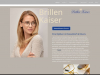 brillen-kaiser.de Webseite Vorschau