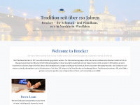 brocker-schmuck.de Webseite Vorschau