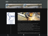 bsg-metallbau.de Webseite Vorschau