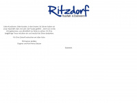 ritzdorf.de Webseite Vorschau