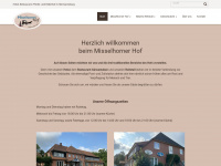 misselhornerhof.de Webseite Vorschau