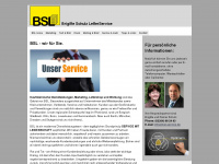 bsl-service.de Webseite Vorschau