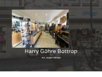 harry-goehre.de Webseite Vorschau