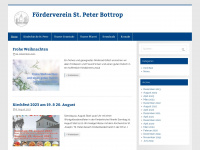 st-peter-bottrop.de Webseite Vorschau