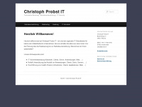 probst.it Webseite Vorschau