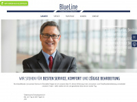 blueline-buchholz.de Webseite Vorschau