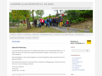 camping-club-muenster.de Webseite Vorschau