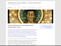 buddhismus-minden.de Webseite Vorschau