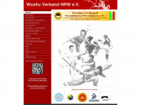 wushu-nrw.de Webseite Vorschau