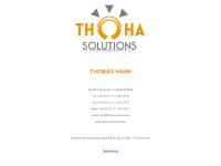 thoha-solutions.de Webseite Vorschau