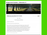 buergerverein-sundern.de Webseite Vorschau