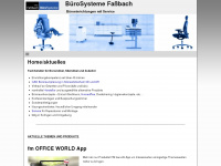 buerosysteme-fassbach.de Webseite Vorschau