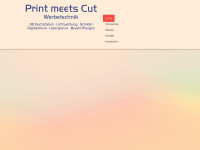 print-meets-cut.de Webseite Vorschau