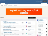 webhostingtalk.pl Webseite Vorschau