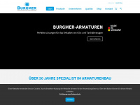 burgmer-armaturen.de Webseite Vorschau