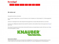 burrenkopf.com Webseite Vorschau