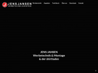 werbetechnik-jansen.de Webseite Vorschau
