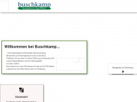 buschkamp.de Webseite Vorschau