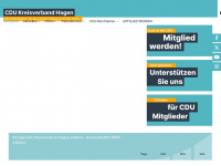 cdu-hagen.de Webseite Vorschau