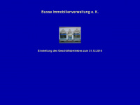 busse-immobilienverwaltung.de Webseite Vorschau