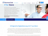 business-code.de Webseite Vorschau