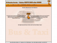 bus-taxi-sieben.de Webseite Vorschau