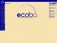 ecoba.org Webseite Vorschau