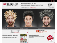 bruendler.ch Webseite Vorschau