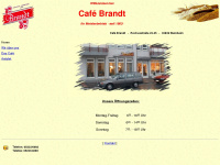 cafe-brandt.de Webseite Vorschau