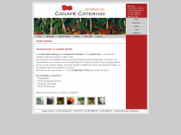 canape-catering.com Webseite Vorschau