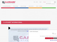 capicard.de Webseite Vorschau