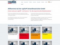 capilla-gmbh.de Webseite Vorschau
