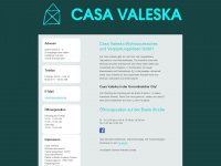 casavaleska.de Webseite Vorschau