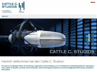 cattle-c-studios.de Webseite Vorschau