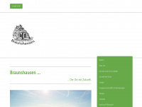 braunshausen.de Webseite Vorschau