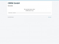 cbrm-gmbh.com Webseite Vorschau