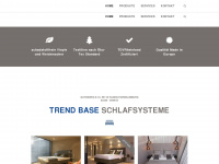trendbase.de Webseite Vorschau