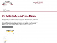 betten-kutz.de Webseite Vorschau