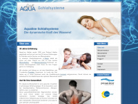 aqualine-hiebler.at Webseite Vorschau