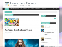 browsergame-factory.de Webseite Vorschau