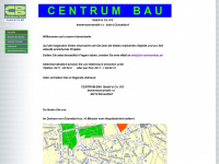 cb-centrumbau.de Webseite Vorschau