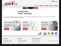 cci-europe.de Webseite Vorschau