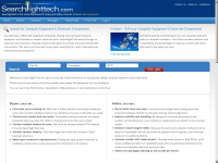 searchlighttech.com Webseite Vorschau