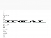 ideal.es Webseite Vorschau