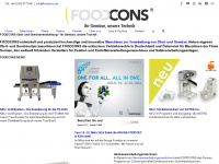 foodcons.de Webseite Vorschau