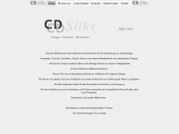 cdsilks.de Webseite Vorschau