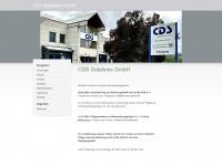 cds-solutions.de Webseite Vorschau