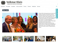 volkmarklein.de Webseite Vorschau