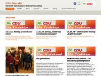 cdu-overath.de Webseite Vorschau