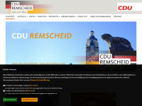 cdu-remscheid.de Webseite Vorschau